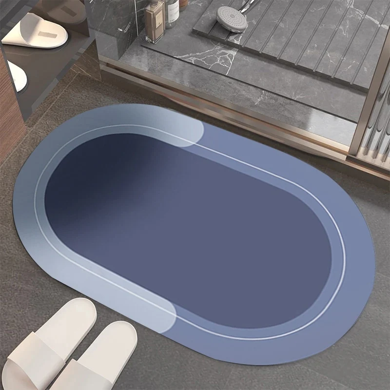 Super Absorbent Stylish Quick Drying Bathroom Rug - Image 2