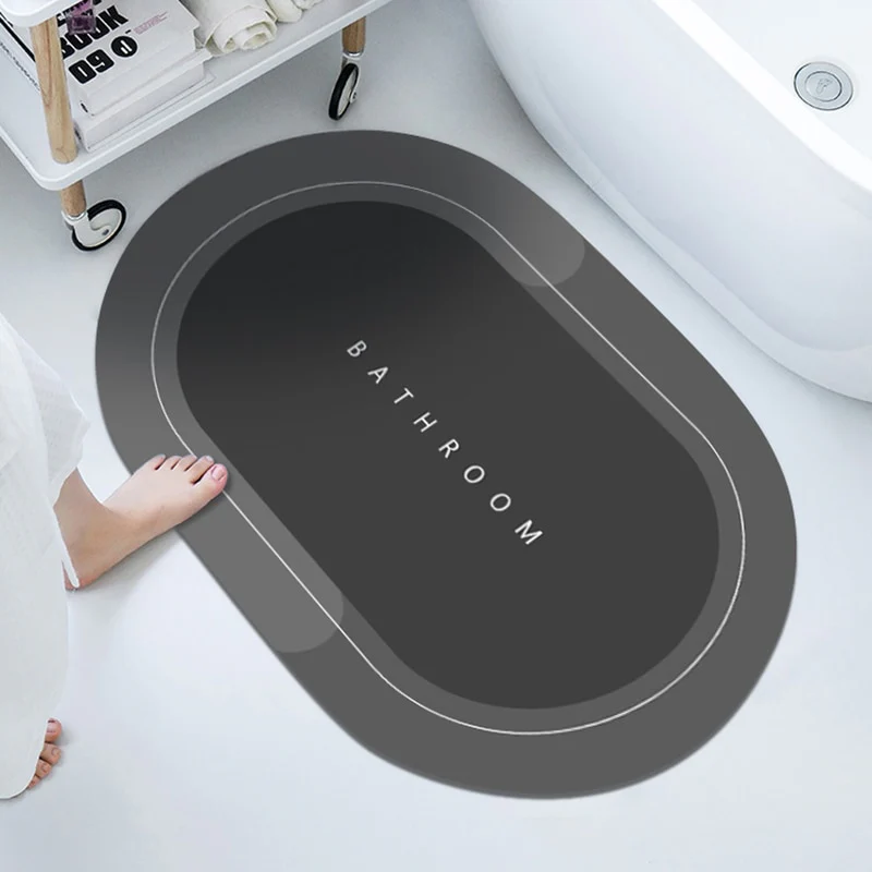 Super Absorbent Stylish Quick Drying Bathroom Rug - Image 20
