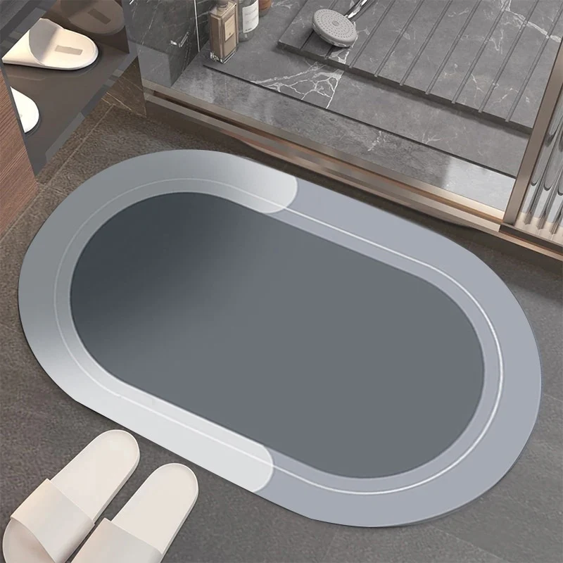 Super Absorbent Stylish Quick Drying Bathroom Rug - Image 21