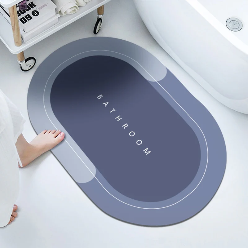 Super Absorbent Stylish Quick Drying Bathroom Rug - Image 26