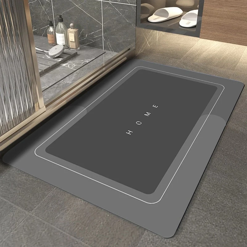 Super Absorbent Stylish Quick Drying Bathroom Rug - Image 3