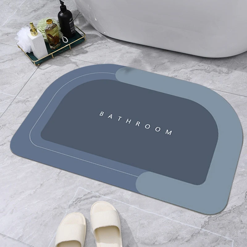 Super Absorbent Stylish Quick Drying Bathroom Rug - Image 5