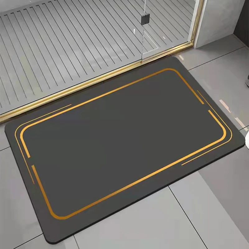 Super Absorbent Stylish Quick Drying Bathroom Rug - Image 6