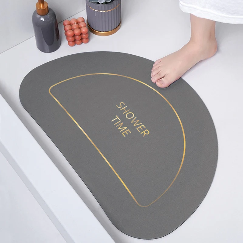 Super Absorbent Stylish Quick Drying Bathroom Rug - Image 8