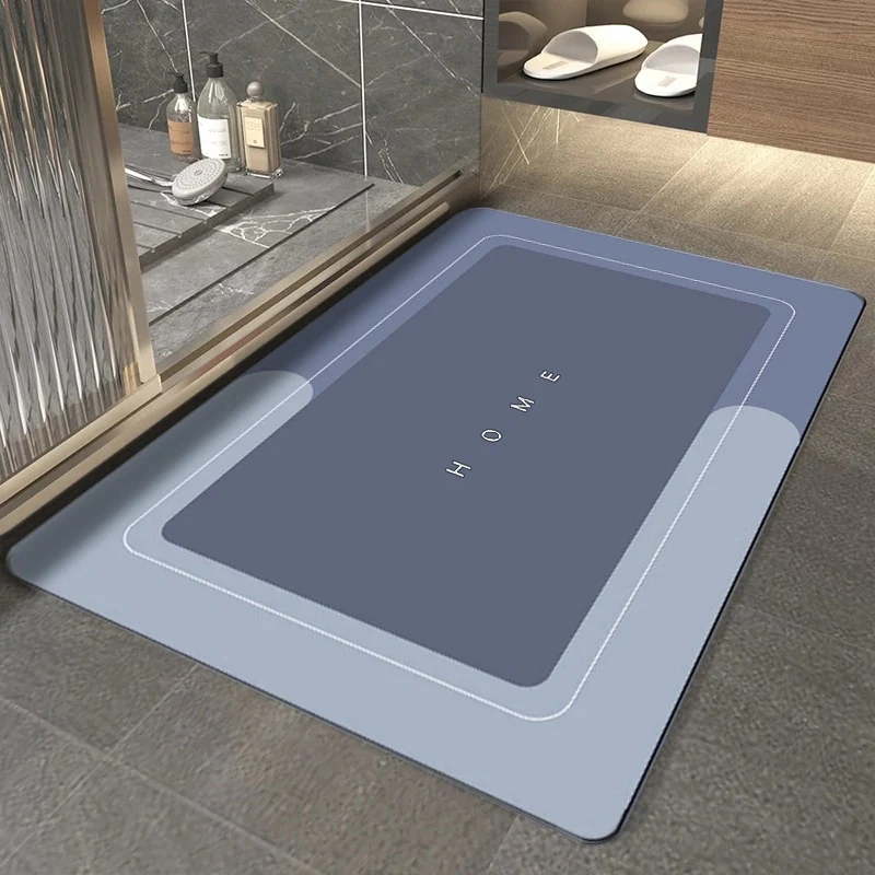 Super Absorbent Stylish Quick Drying Bathroom Rug - Image 9