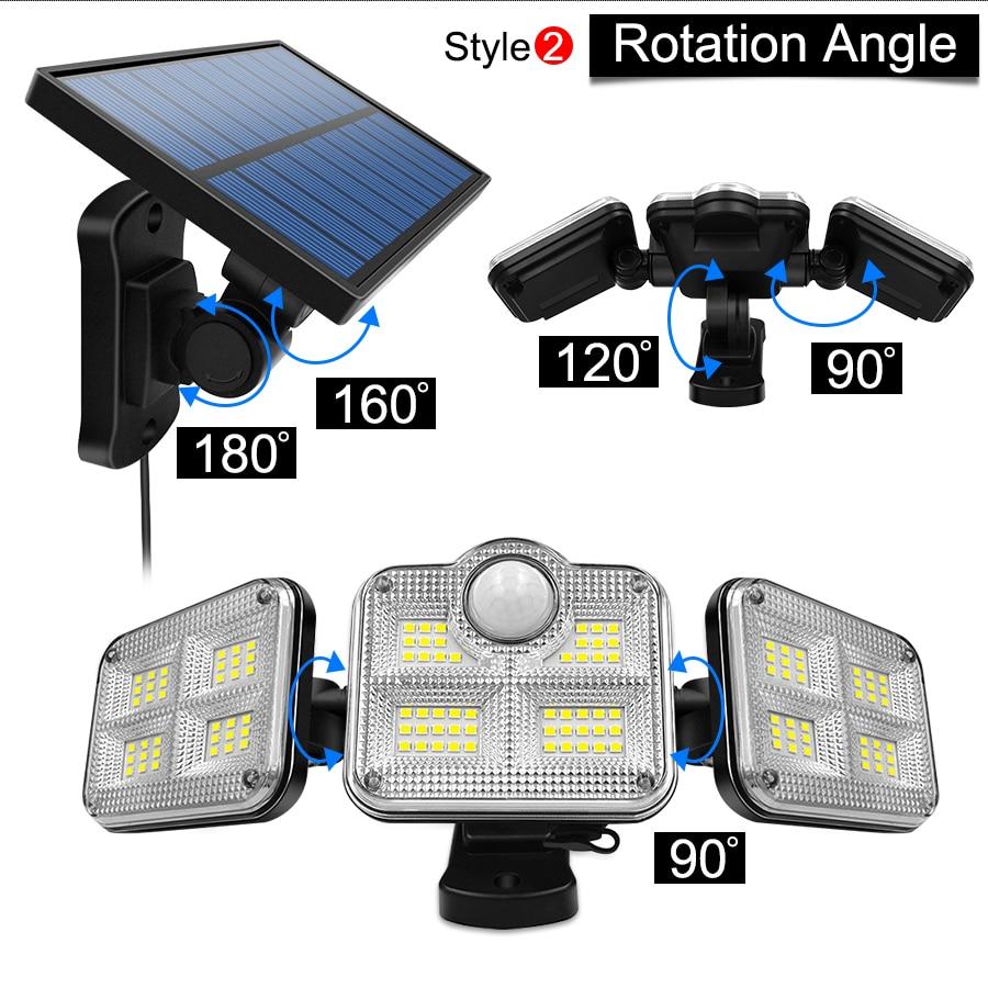 Super Bright Adjustable Solar Waterproof LED Light - Image 9