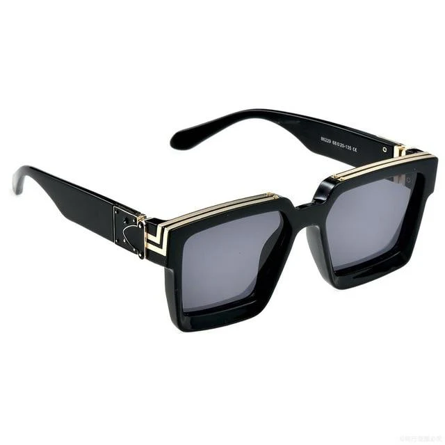 Symmetry™ UV400 Unisex Square Luxury Sunglasses - Image 10