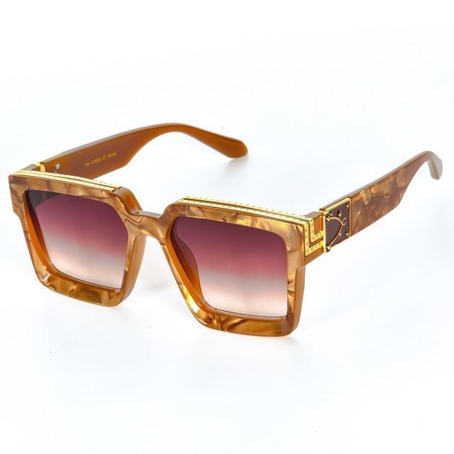 Symmetry™ UV400 Unisex Square Luxury Sunglasses - Image 12