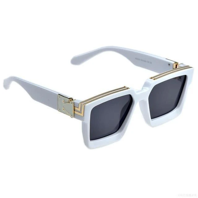 Symmetry™ UV400 Unisex Square Luxury Sunglasses - Image 2
