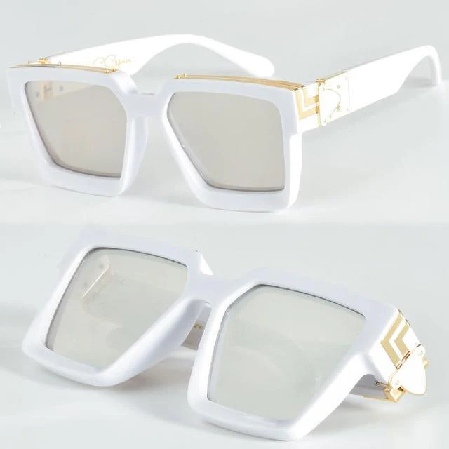 Symmetry™ UV400 Unisex Square Luxury Sunglasses - Image 3
