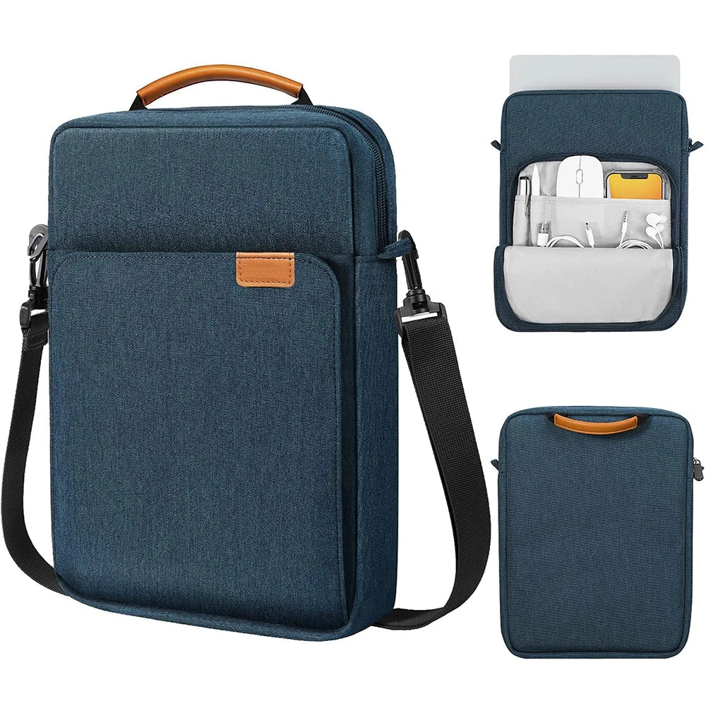 Premium 360° Protective 5 Pockets Tablet Sleeve with Plush Protection - Image 17