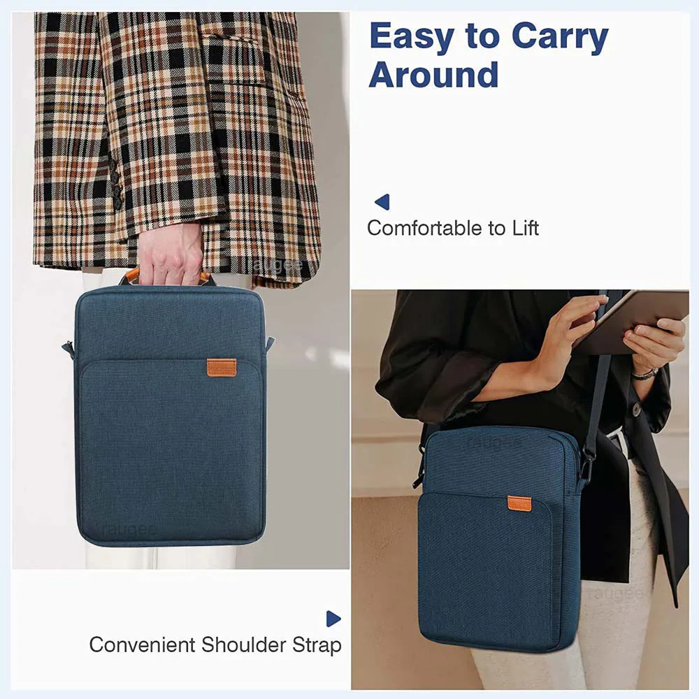 Premium 360° Protective 5 Pockets Tablet Sleeve with Plush Protection - Image 6
