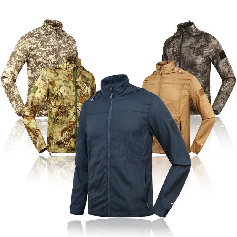 Tactical Camouflage Ultra Light Jacket
