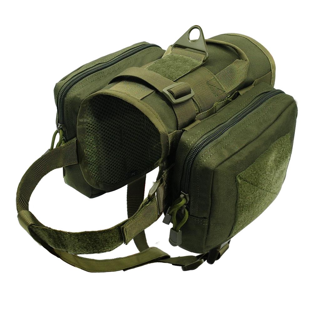 Tactical Dog Harness With Detachable Utility Pouches - Image 2