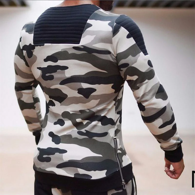 Tactical Elastic Double Zipper Pullover (3 colors) - Image 2