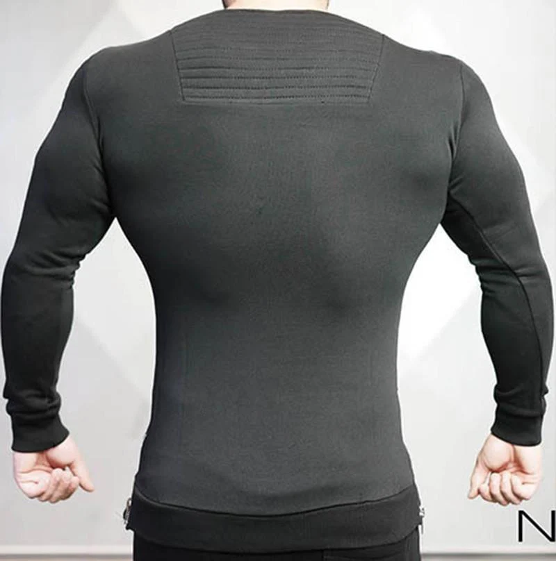 Tactical Elastic Double Zipper Pullover (3 colors) - Image 3