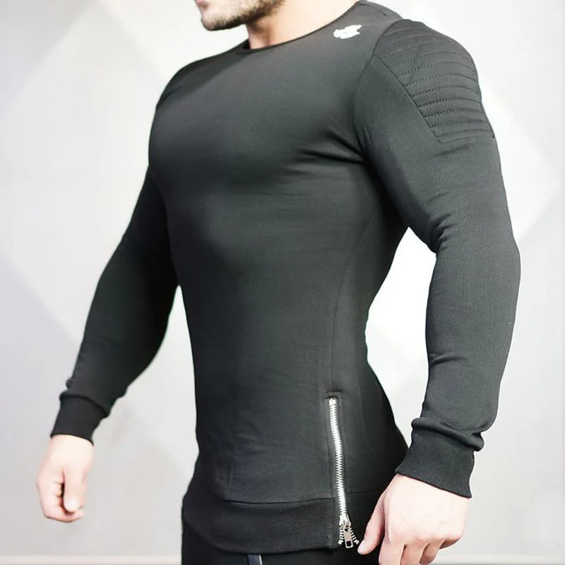 Tactical Elastic Double Zipper Pullover (3 colors) - Image 4