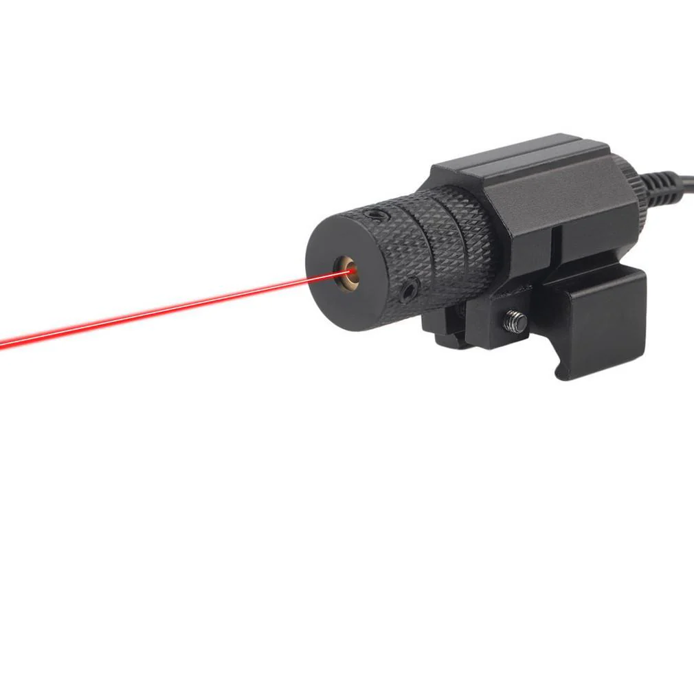 Tactical Mini Red Laser Dot With Tail Switch - Image 2