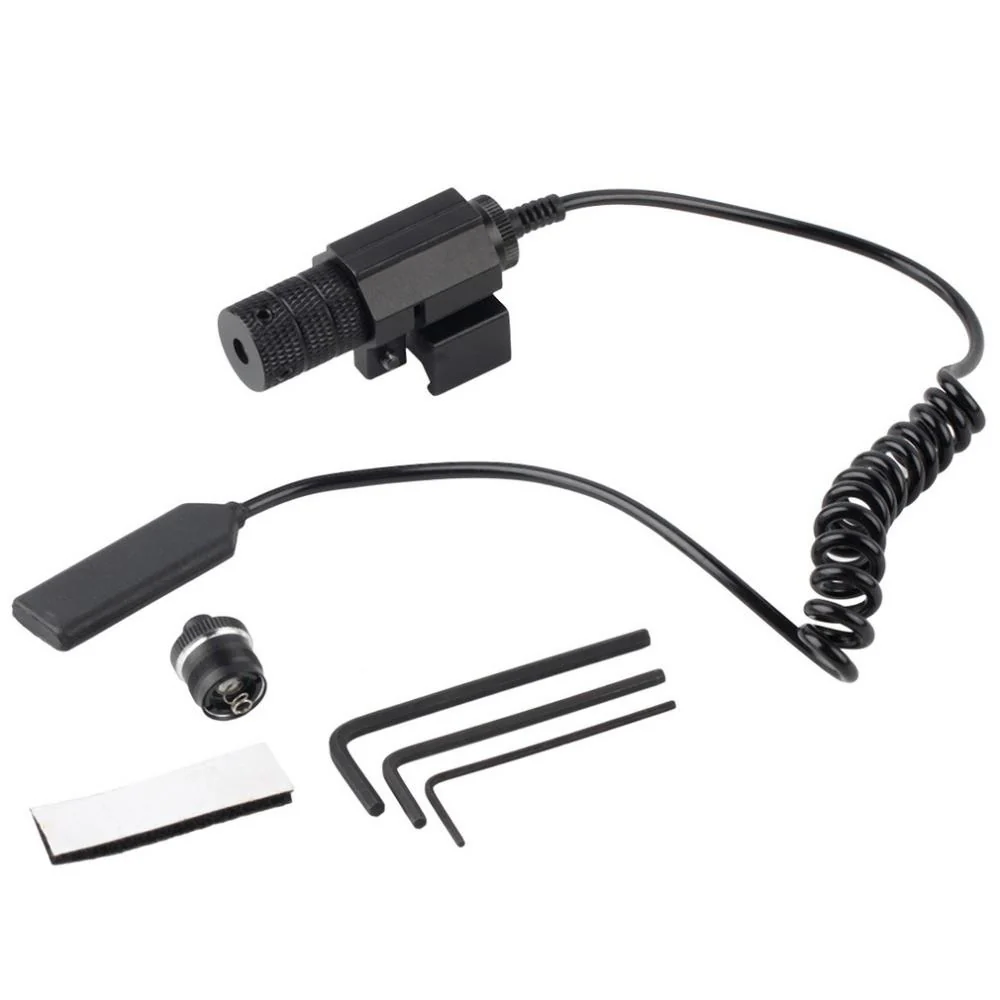 Tactical Mini Red Laser Dot With Tail Switch - Image 4