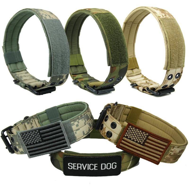 Tactical Nylon Padded Dog Collar