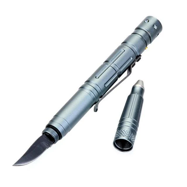 Tactical Pen With Glass Breaker/Knife/ Flashlight - Image 3