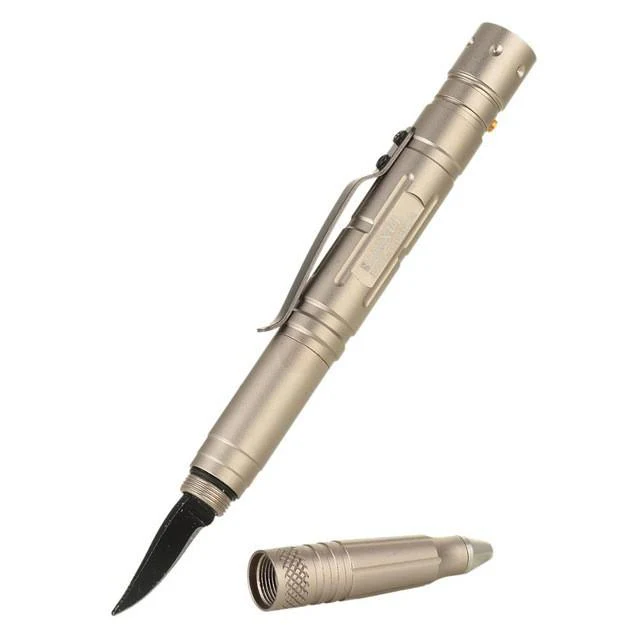 Tactical Pen With Glass Breaker/Knife/ Flashlight - Image 4