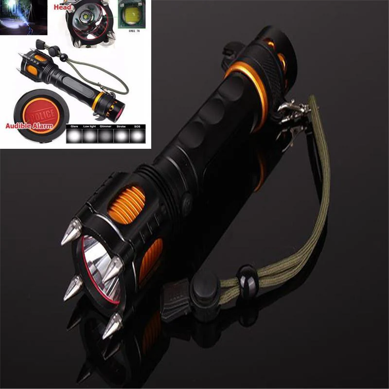 Attack Head & Audible Alarm Flash Light - Image 2