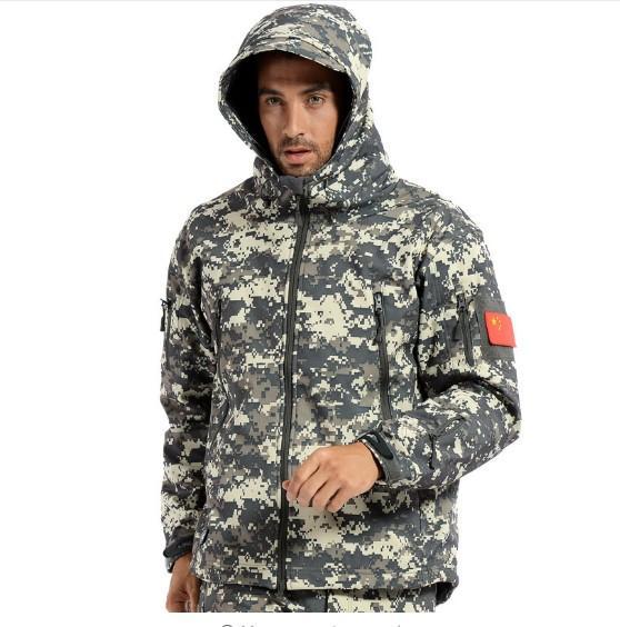 TACTICAL SHARKSKIN SOFT SHELL WATERPROOF JACKET - Image 12