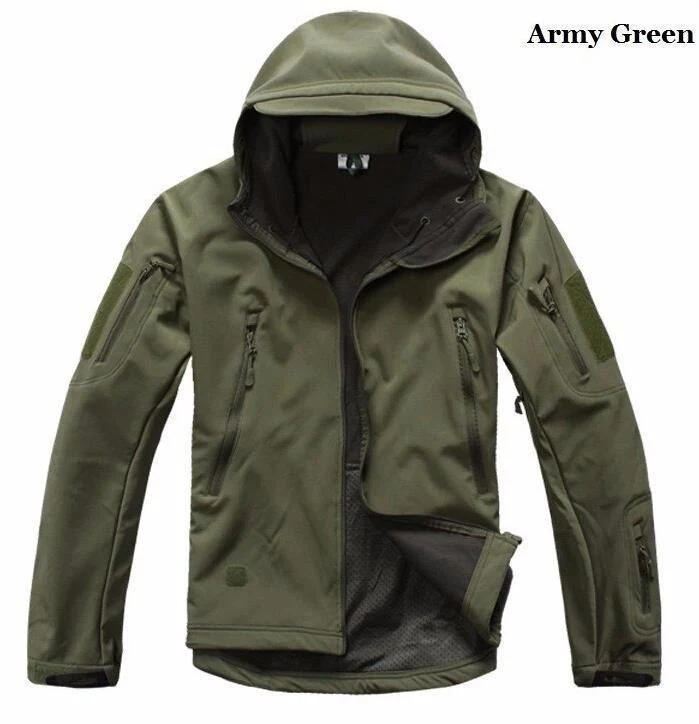 TACTICAL SHARKSKIN SOFT SHELL WATERPROOF JACKET - Image 5
