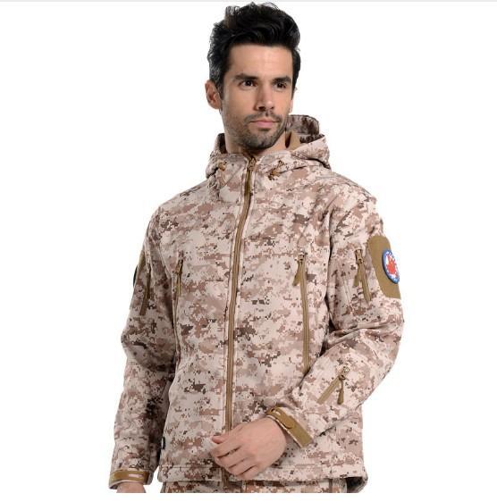 TACTICAL SHARKSKIN SOFT SHELL WATERPROOF JACKET - Image 7
