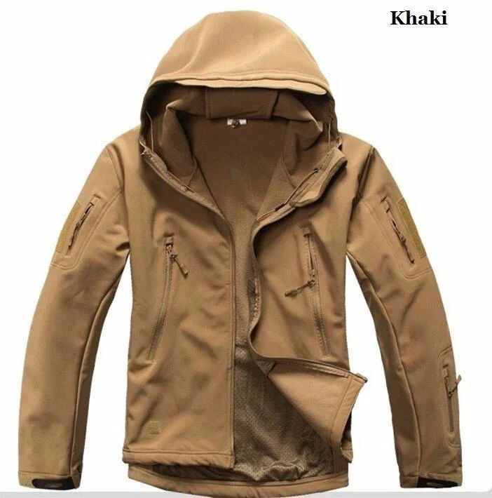 TACTICAL SHARKSKIN SOFT SHELL WATERPROOF JACKET - Image 9