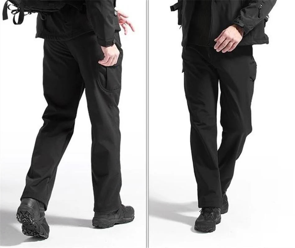 Tactical Soft-shell Waterproof Warm Pants  (8 colors) - Image 11