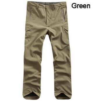 Tactical Soft-shell Waterproof Warm Pants  (8 colors) - Image 8