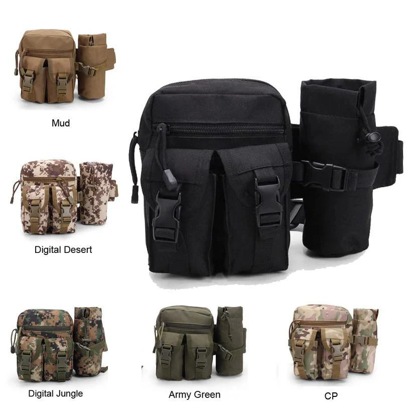 Tactical Water Bottle Waist Belt Pouch - Image 2