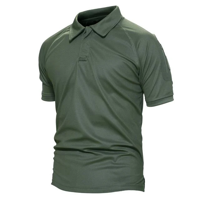TACVASEN Sleeve Pocket Tactical Polo - Image 2