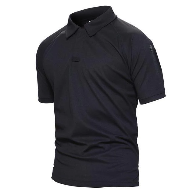 TACVASEN Sleeve Pocket Tactical Polo - Image 4
