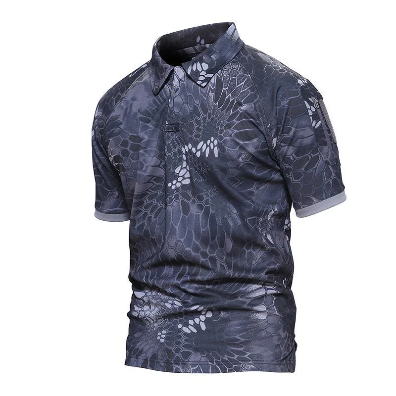 TACVASEN Sleeve Pocket Tactical Polo - Image 5