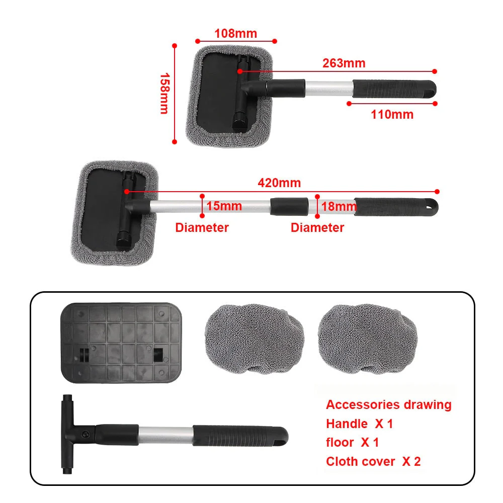 Car Window Telescopic Cleaner - Image 8