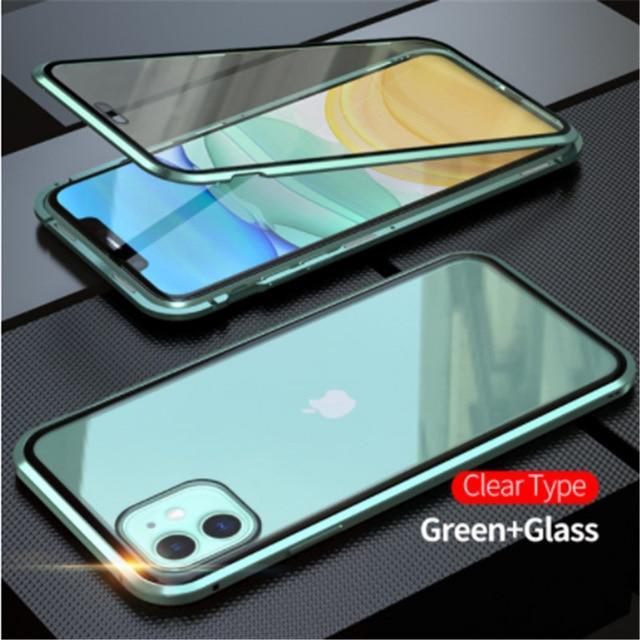 360 Degrees Tempered-Glass Magnetic Phone Case for iPhone - Image 2