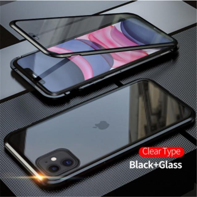 360 Degrees Tempered-Glass Magnetic Phone Case for iPhone - Image 3