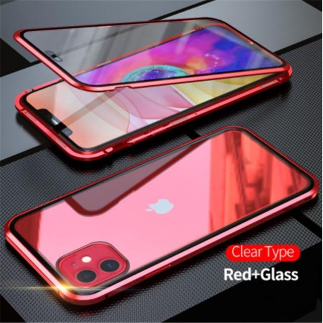 360 Degrees Tempered-Glass Magnetic Phone Case for iPhone - Image 4