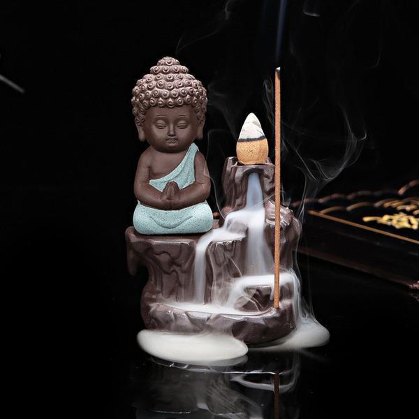 "The Little Monk" Incense Burner - Image 2