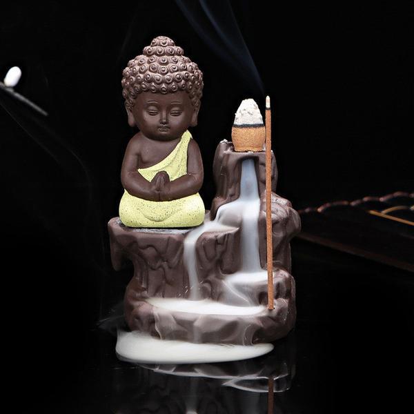 "The Little Monk" Incense Burner - Image 3