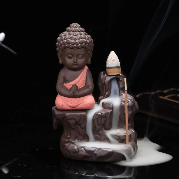 "The Little Monk" Incense Burner - Image 4