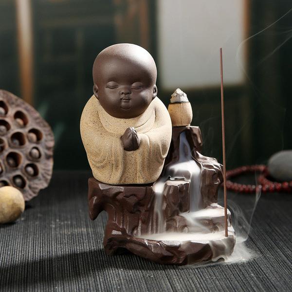 "The Little Monk" Incense Burner - Image 6