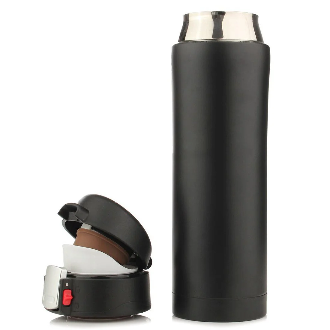 Thermos Bottle Stainless Steel Black 500ML - Image 3