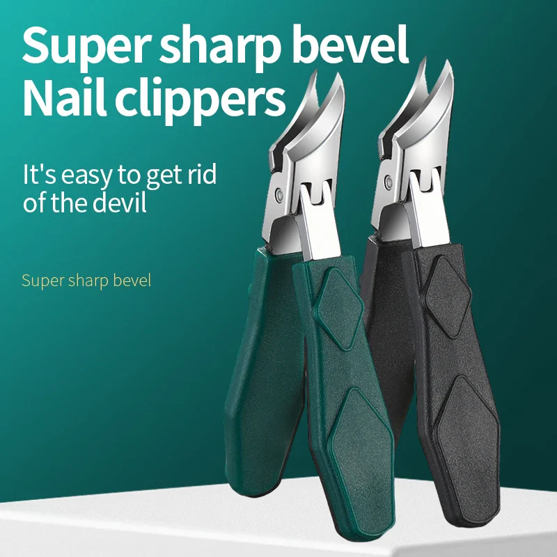 ProBevel 25° Beveled Edge Wide-Opening Anti-Splash Ingrown Nail Trimmer - Image 2