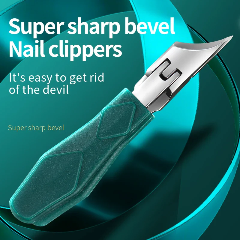 ProBevel 25° Beveled Edge Wide-Opening Anti-Splash Ingrown Nail Trimmer - Image 3