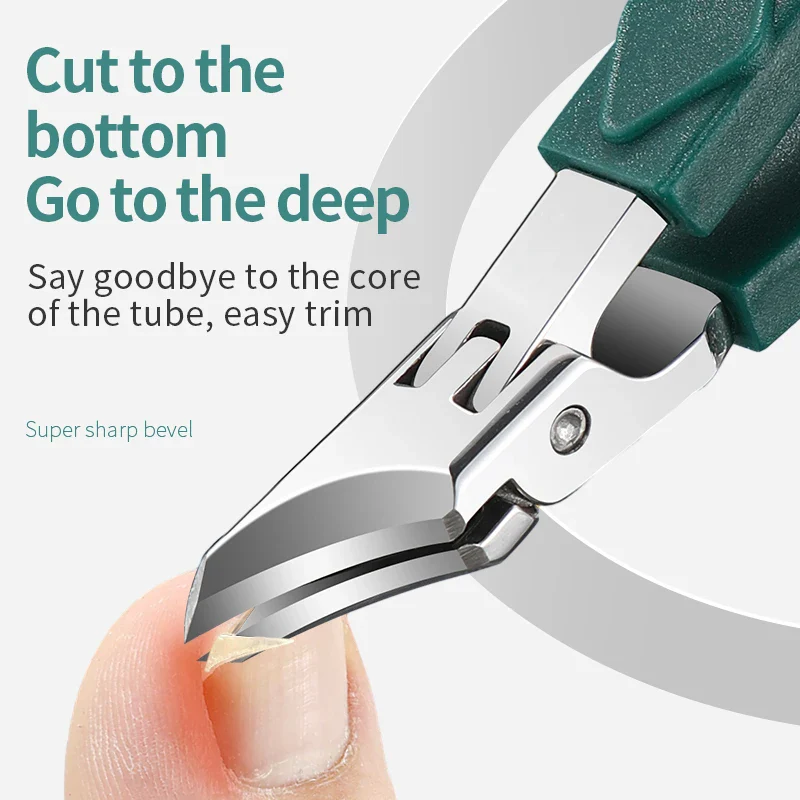 ProBevel 25° Beveled Edge Wide-Opening Anti-Splash Ingrown Nail Trimmer - Image 4