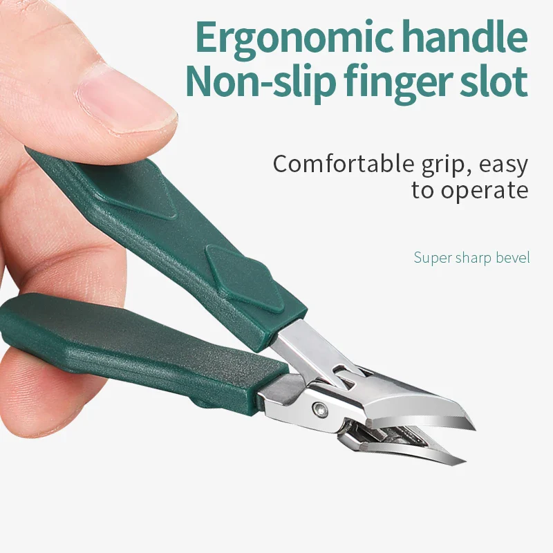 ProBevel 25° Beveled Edge Wide-Opening Anti-Splash Ingrown Nail Trimmer - Image 6